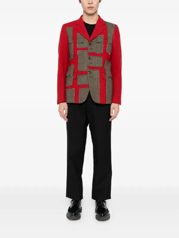 Comme Des Garçons Homme Plus パッチワーク ジャケット Comme Des Garçons Homme Plus パッチワーク ジャケット