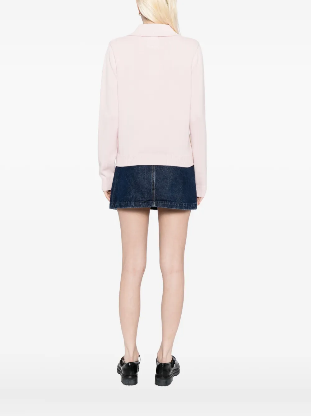 Sport B. By Agnès B. Sunset Graphic Cardigan In Pink