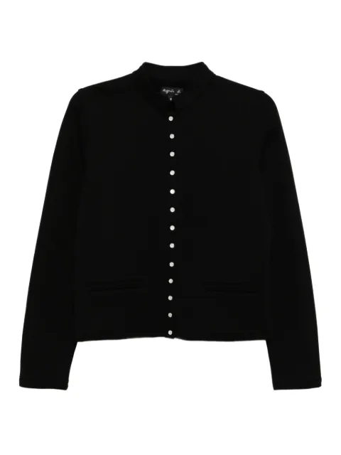 agnès b.  buttoned-up jacket