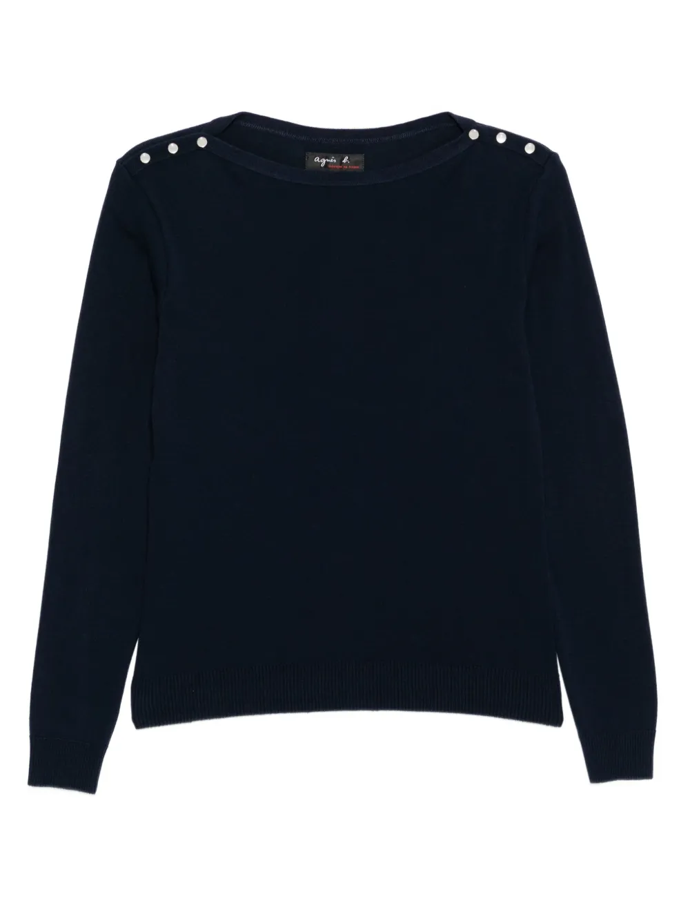 agnès b.  Badiane top | Blue | Image 1