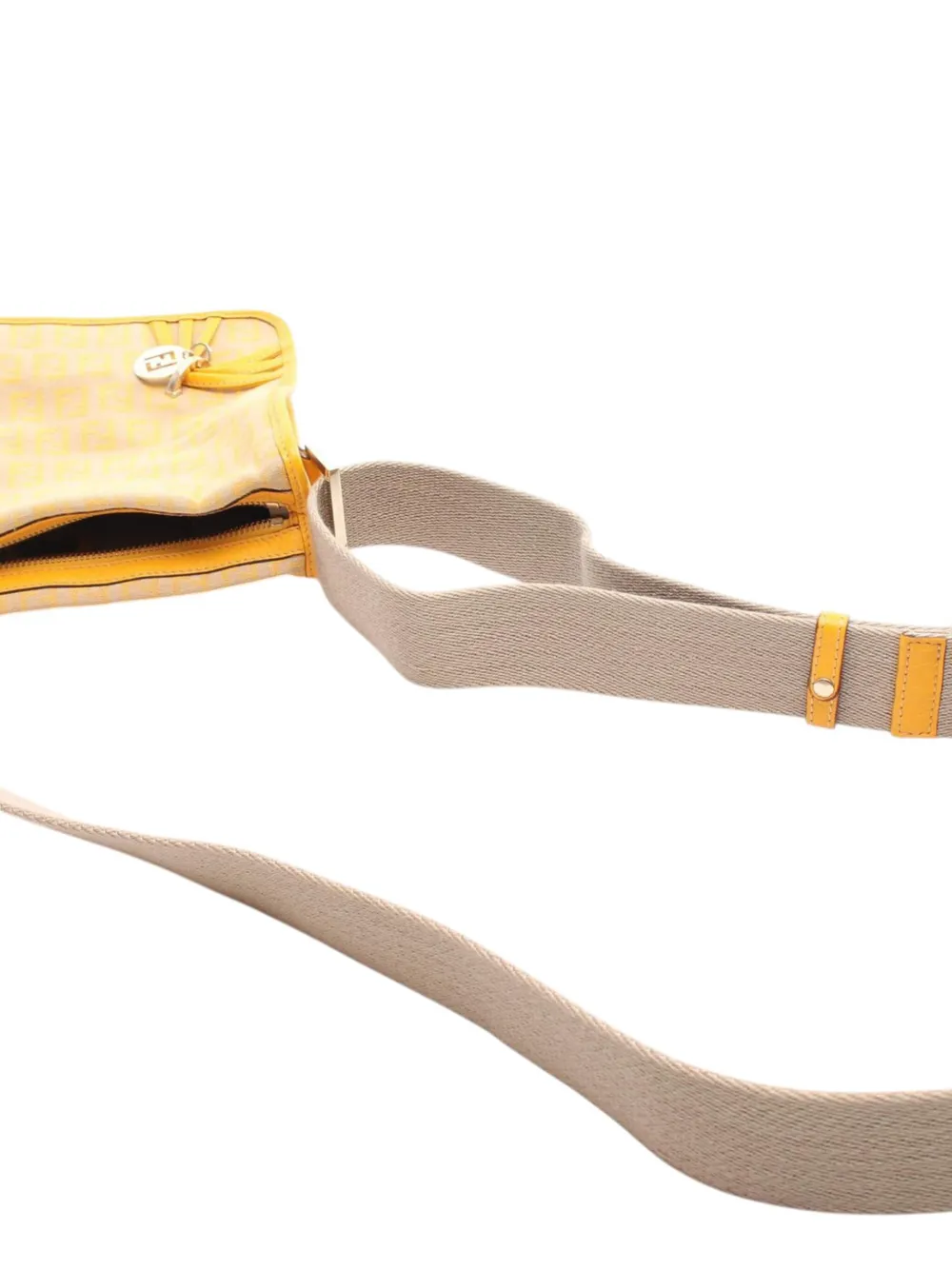 Fendi Pre-Owned 2000-2010 Zucchino Canvas F Charm crossbody bag | Pre-Owned | Image 2