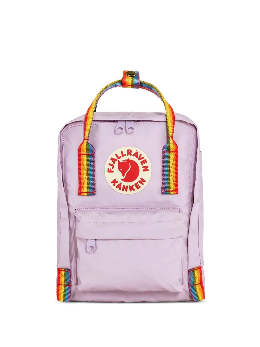 Fjällräven Kånken rainbow-strap backpack - Viola