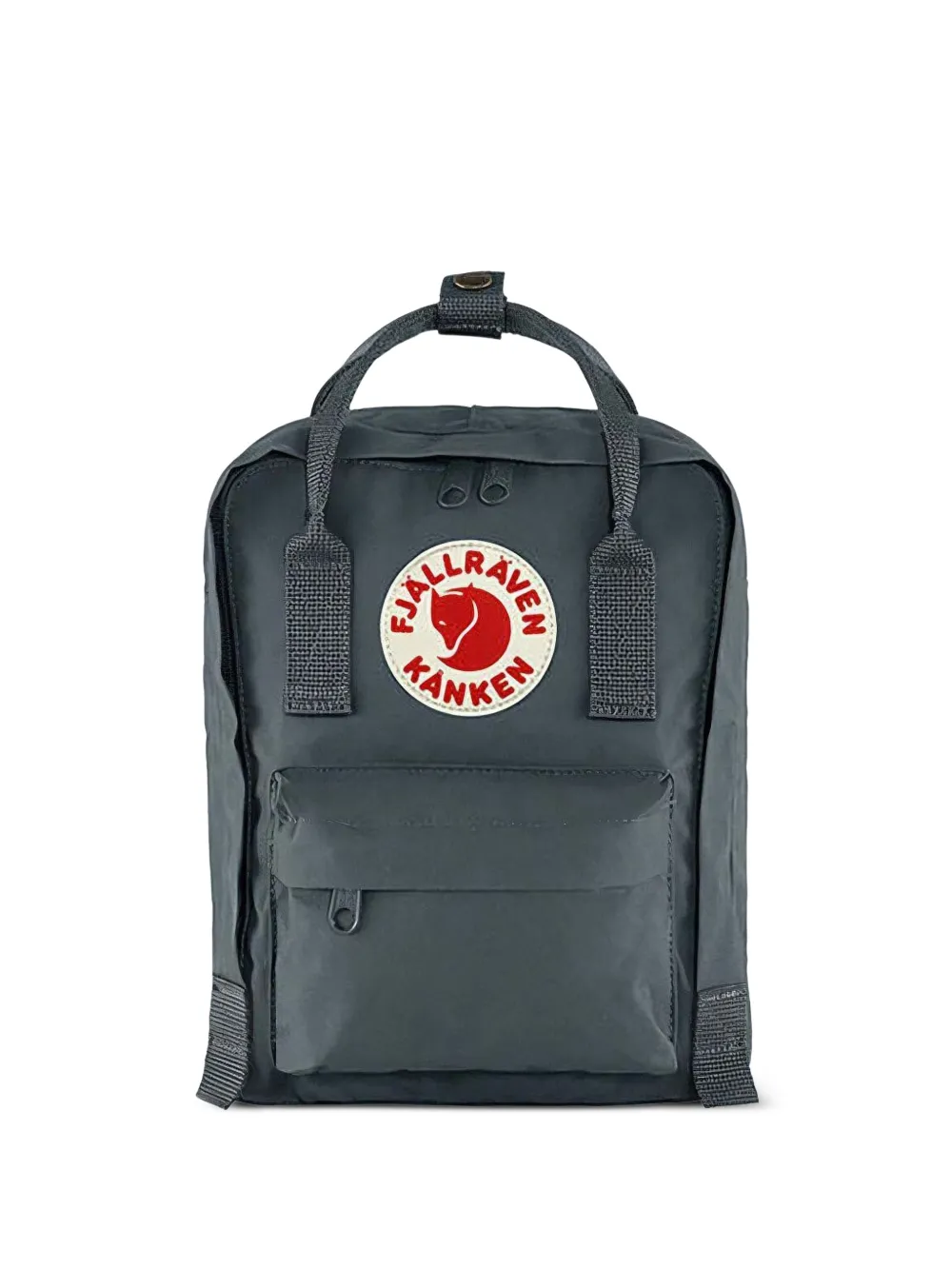 Fjällräven Kånken logo-patch backpack - Grigio