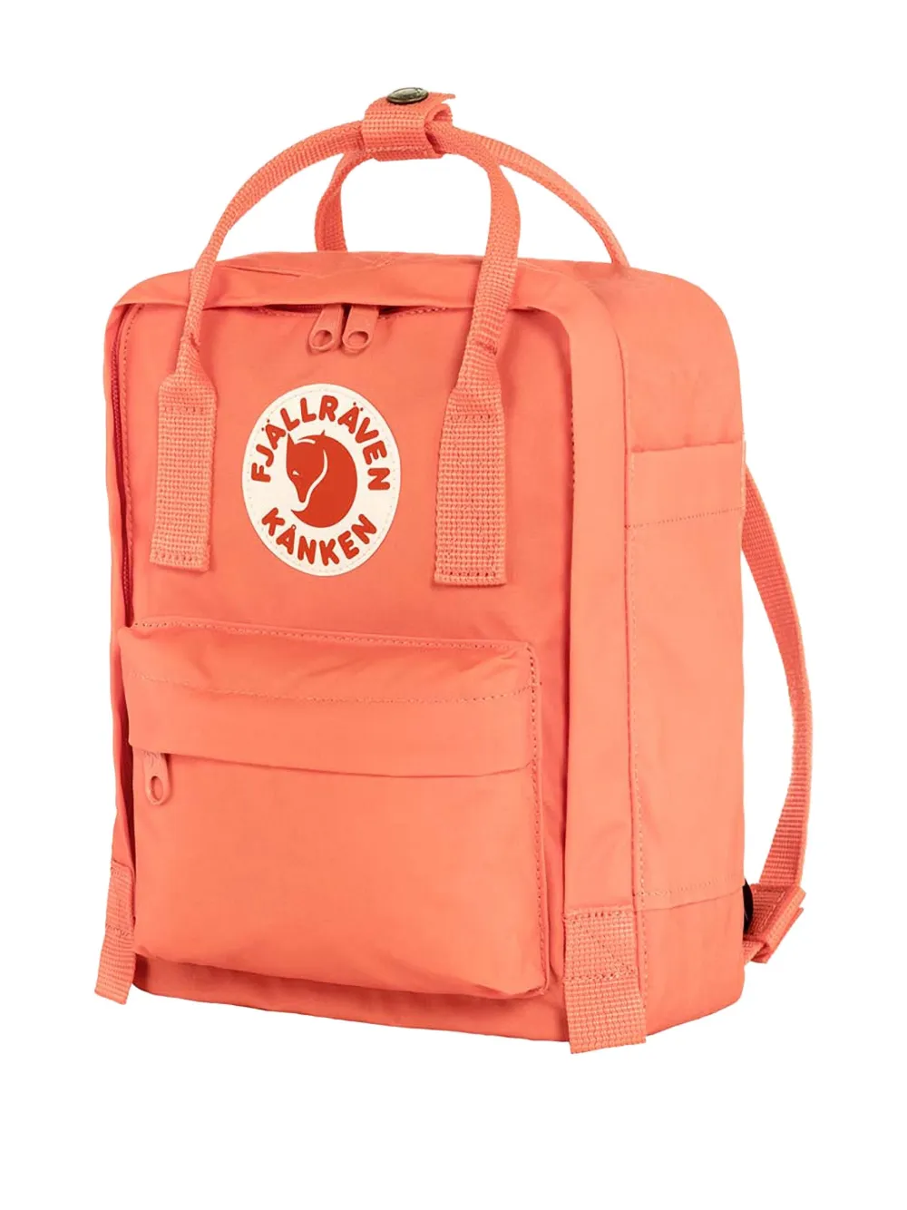 Fjall Raven Logo-patch Top-handle Backpack In Pink
