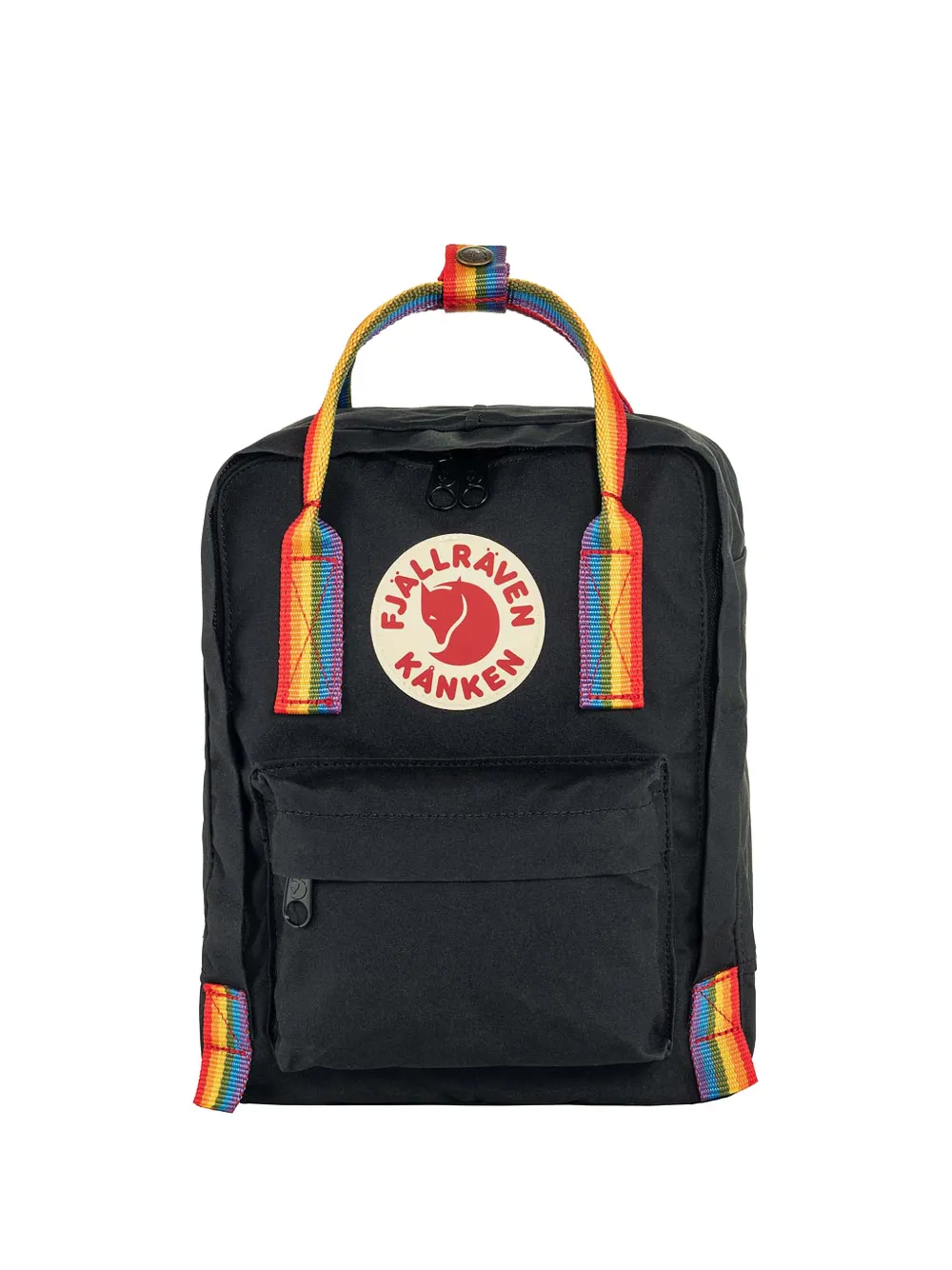 Fjällräven rainbow-strap backpack - Nero