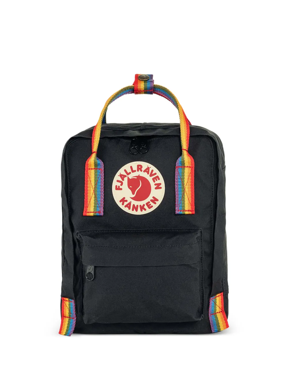 Fjällräven rainbow-strap backpack - Nero