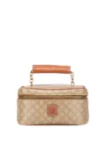 Celine Pre-Owned 1996 Macadam Coated Canvas vanity bag - Brown