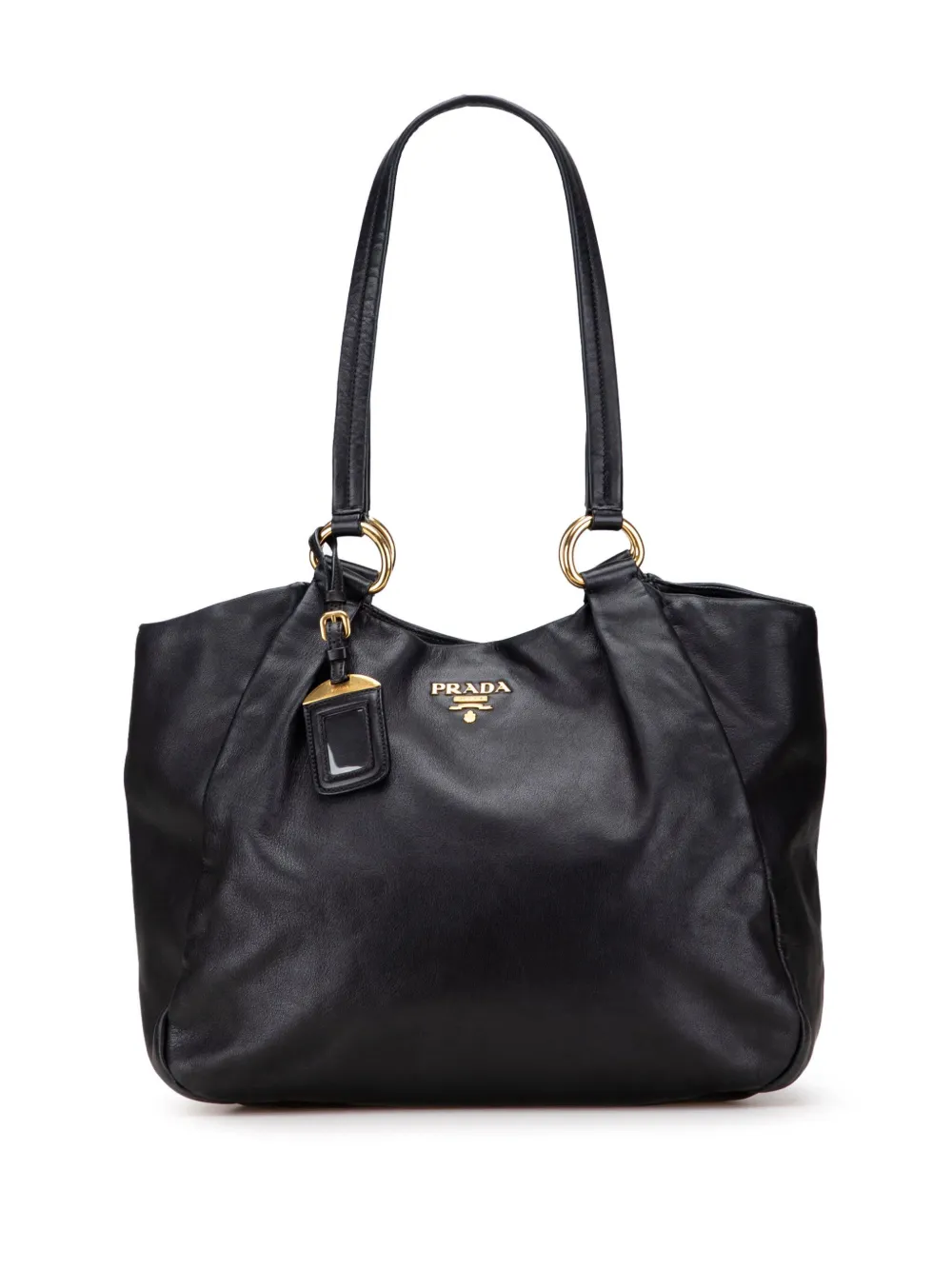 Prada Pre-Owned 2013-2025 Soft Calf Leather tote bag | Black | Image 1