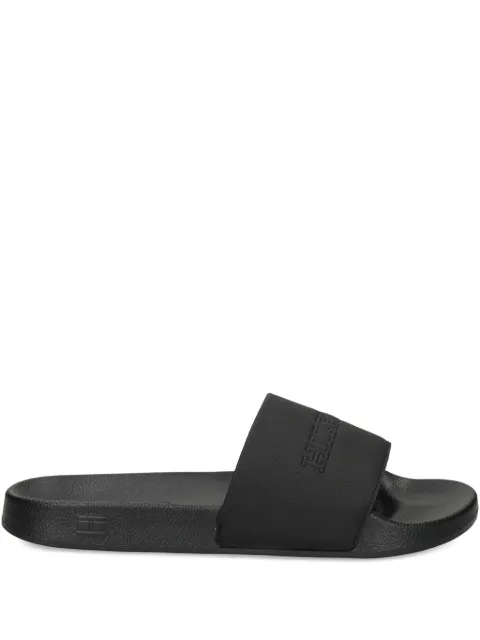 Tommy Hilfiger logo-embossed slides