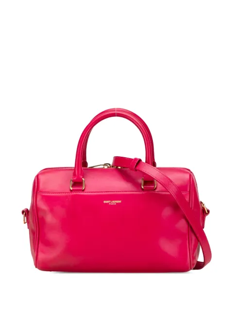 Saint Laurent Pre-Owned 2013-2025 Baby Leather Classic Duffle satchel