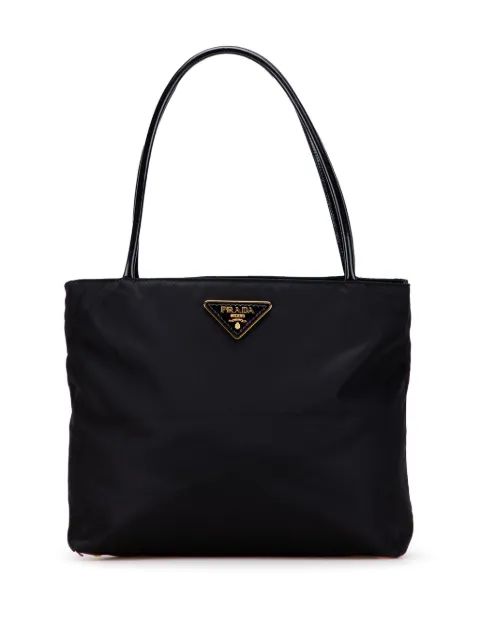 Prada Pre-Owned Borsa tote in tessuto 2000-2025