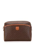 Celine Pre-Owned 2012 Macadam Coated Canvas clutch bag - Brown