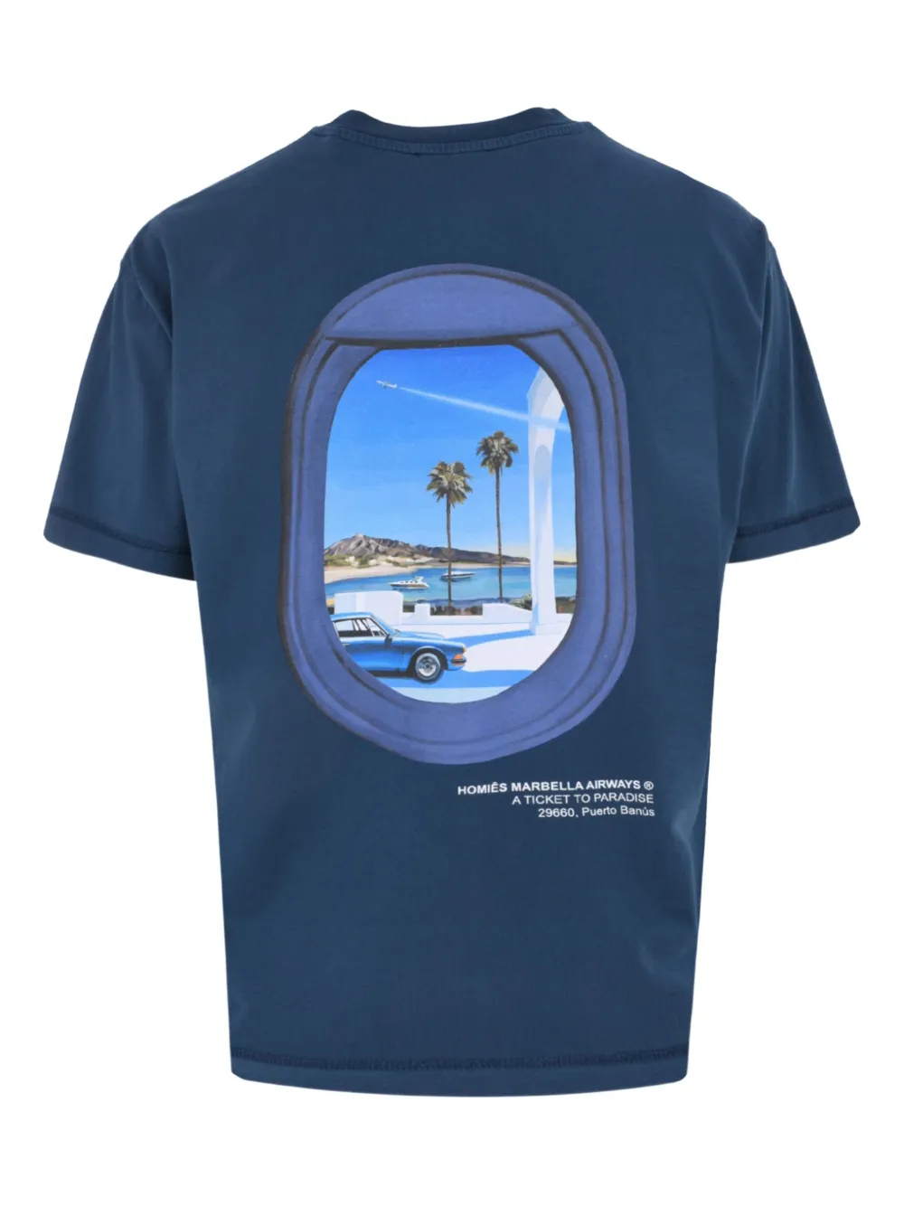 HOMIES MARBELLA Videogame 7.0 T-shirt Blauw