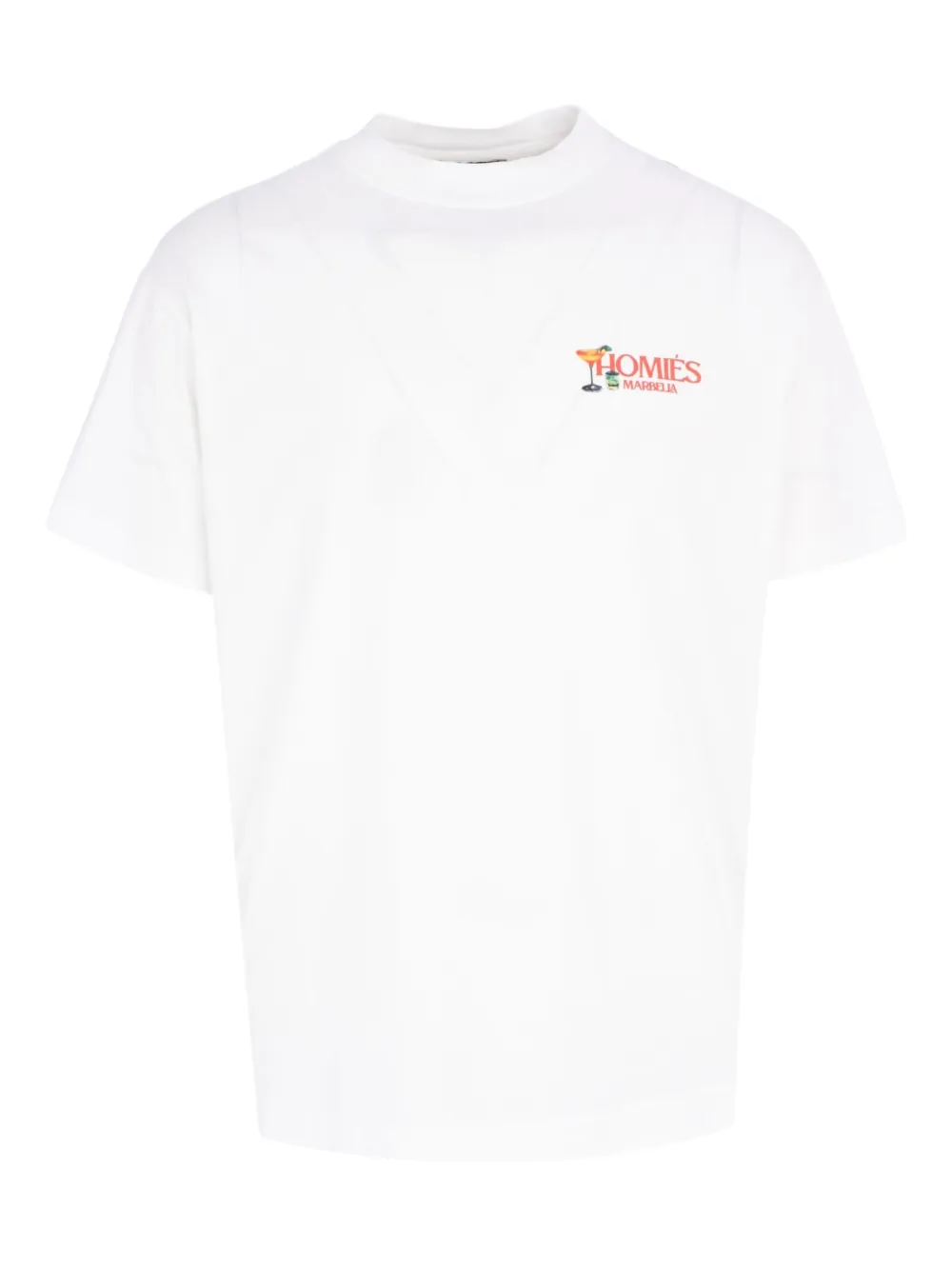 Homies Marbella Midnight Reflection T-shirt In White