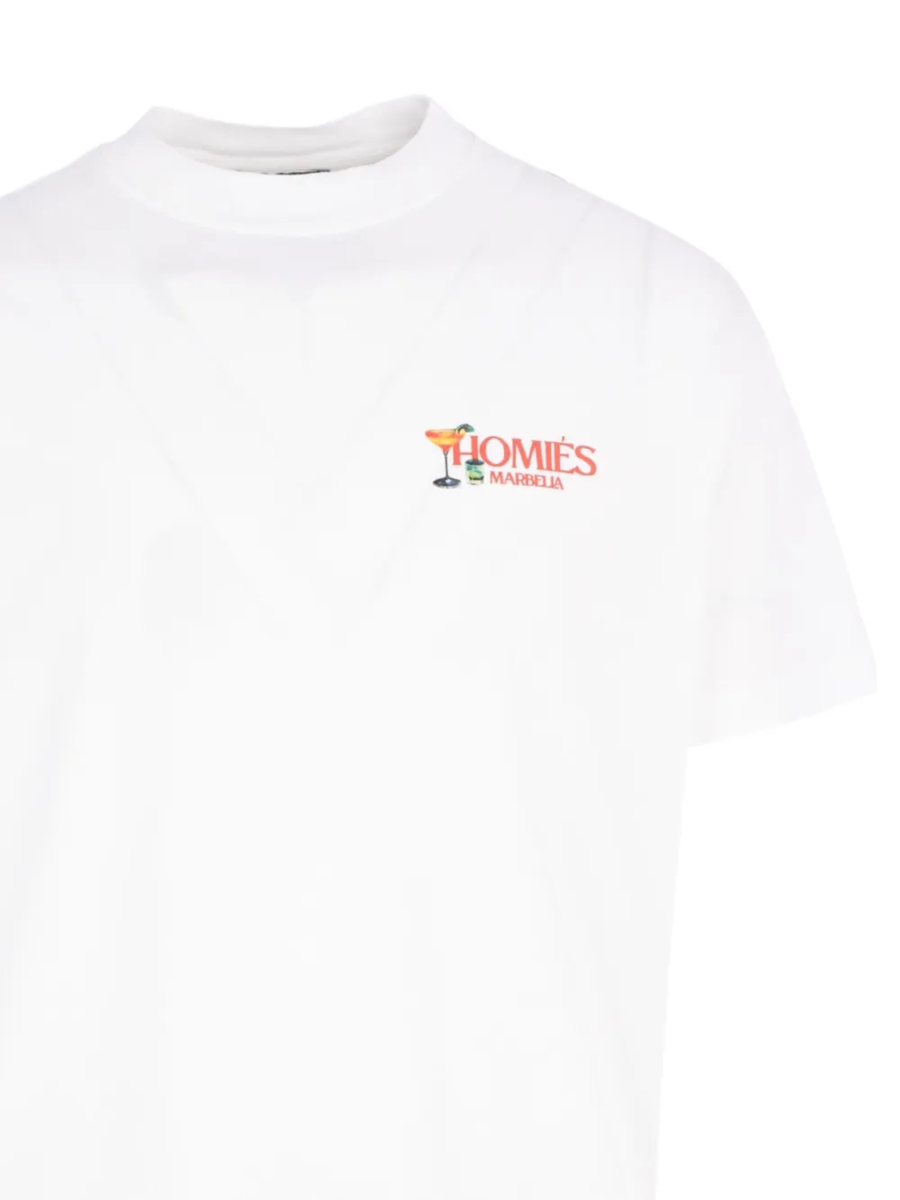 Homies Marbella Midnight Reflection T-shirt In White