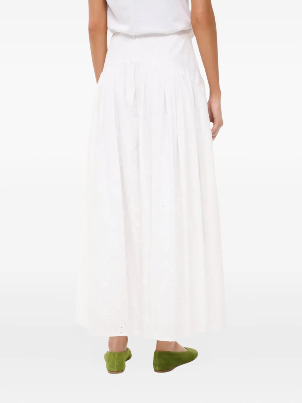 Staud Procida Skirt In White