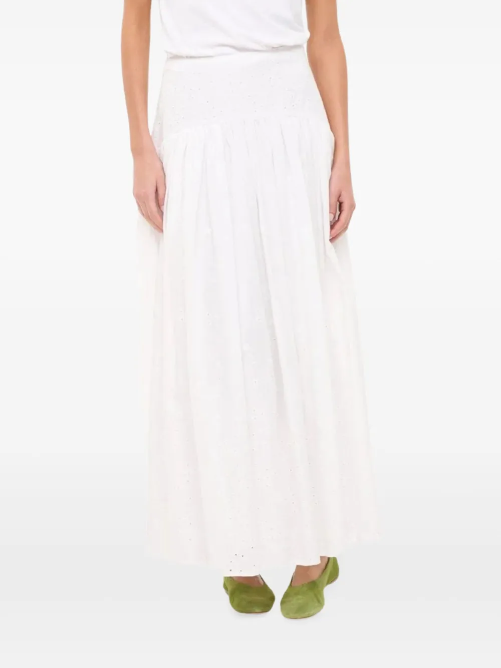 STAUD  Procida skirt | White | Image 1