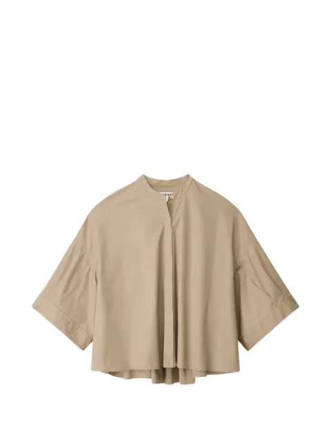 STAUD Enzo pleated top