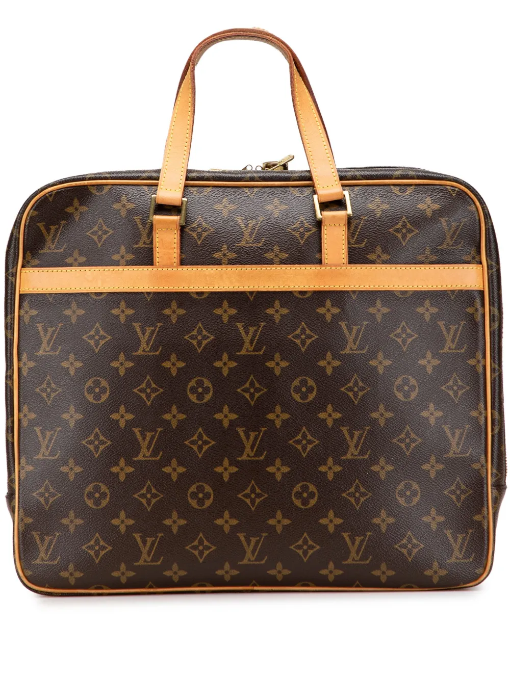 Louis Vuitton Pre-Owned 2002 Monogram Pegase Porte-Documents business bag | Brown | Image 1