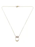 Lia Di Gregorio 18K yellow gold Ellisse pearl necklace