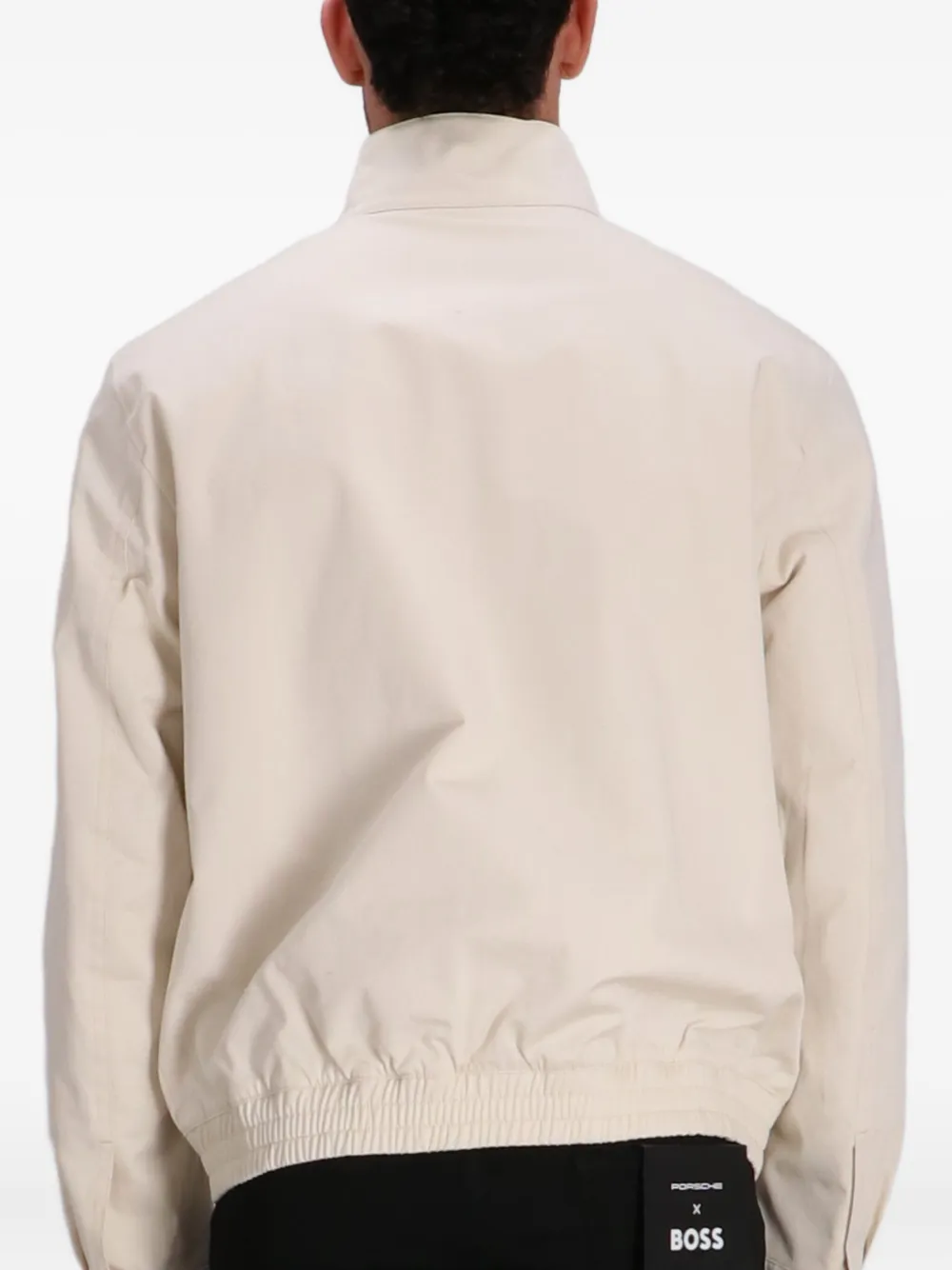 BOSS Jack met hoge hals Wit