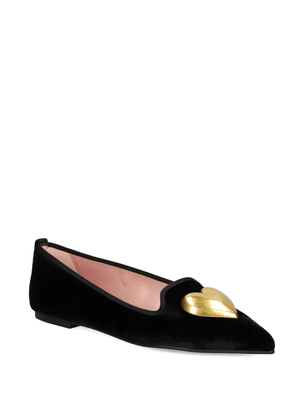Pretty Ballerinas Ella heart-embellished ballet flats | Image 2
