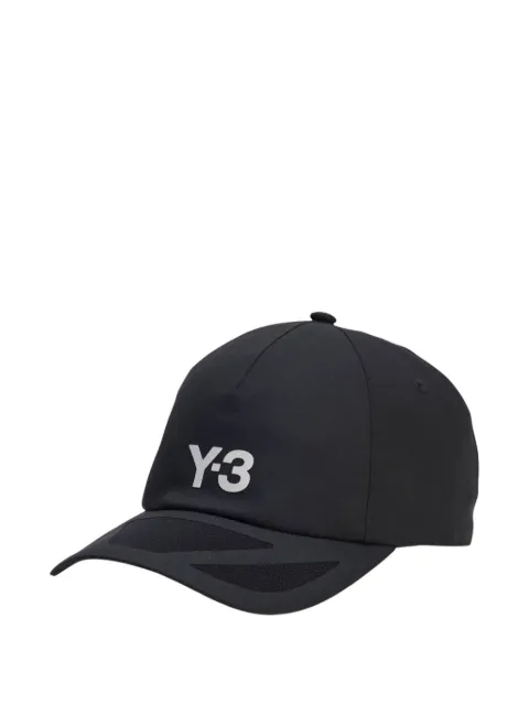 Y-3 logo-detail mesh-panels baseball cap hat
