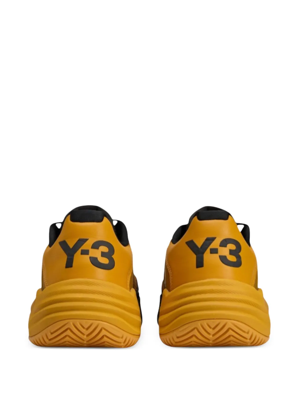 Y-3 Barricade 13 low-top sneakers met mesh Geel