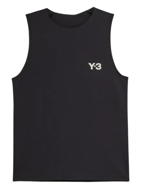 Y-3 cut-out back tank top
