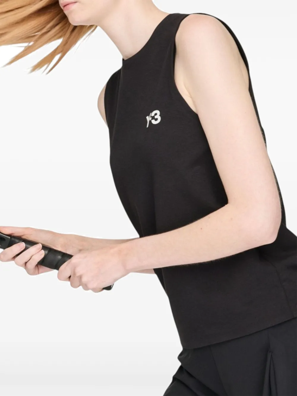 Y-3 camiseta con aberturas en la espalda | Chalecos y camisetas | Image 2