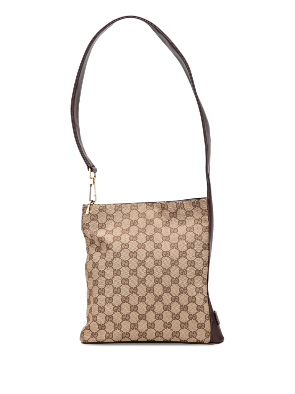 Gucci Pre-Owned 2000-2015 GGキャンバス ショルダーバッグ - ブラウン Gucci Pre-Owned 2000-2015 GGキャンバス ショルダーバッグ - ブラウン