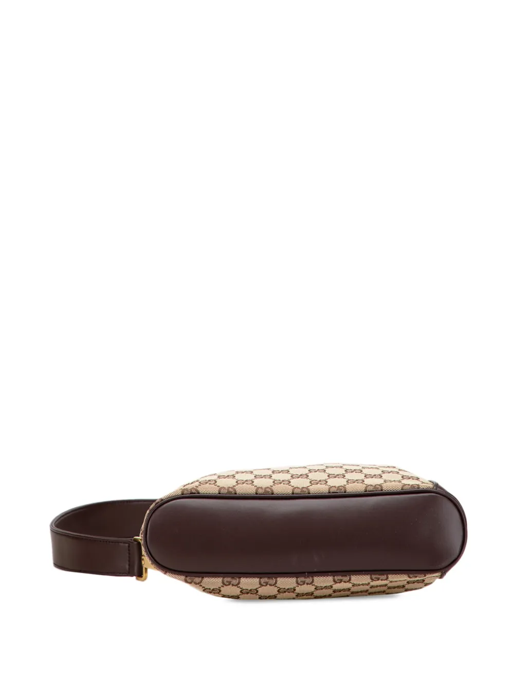Pre-owned Gucci 2000-2015 Gg Canvas Shoulder Bag In Brown