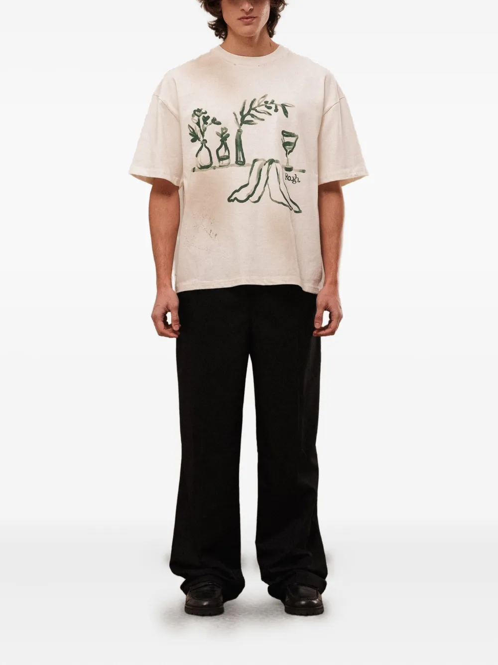 ROUGH. playera con logo estampado | Playeras | Image 2