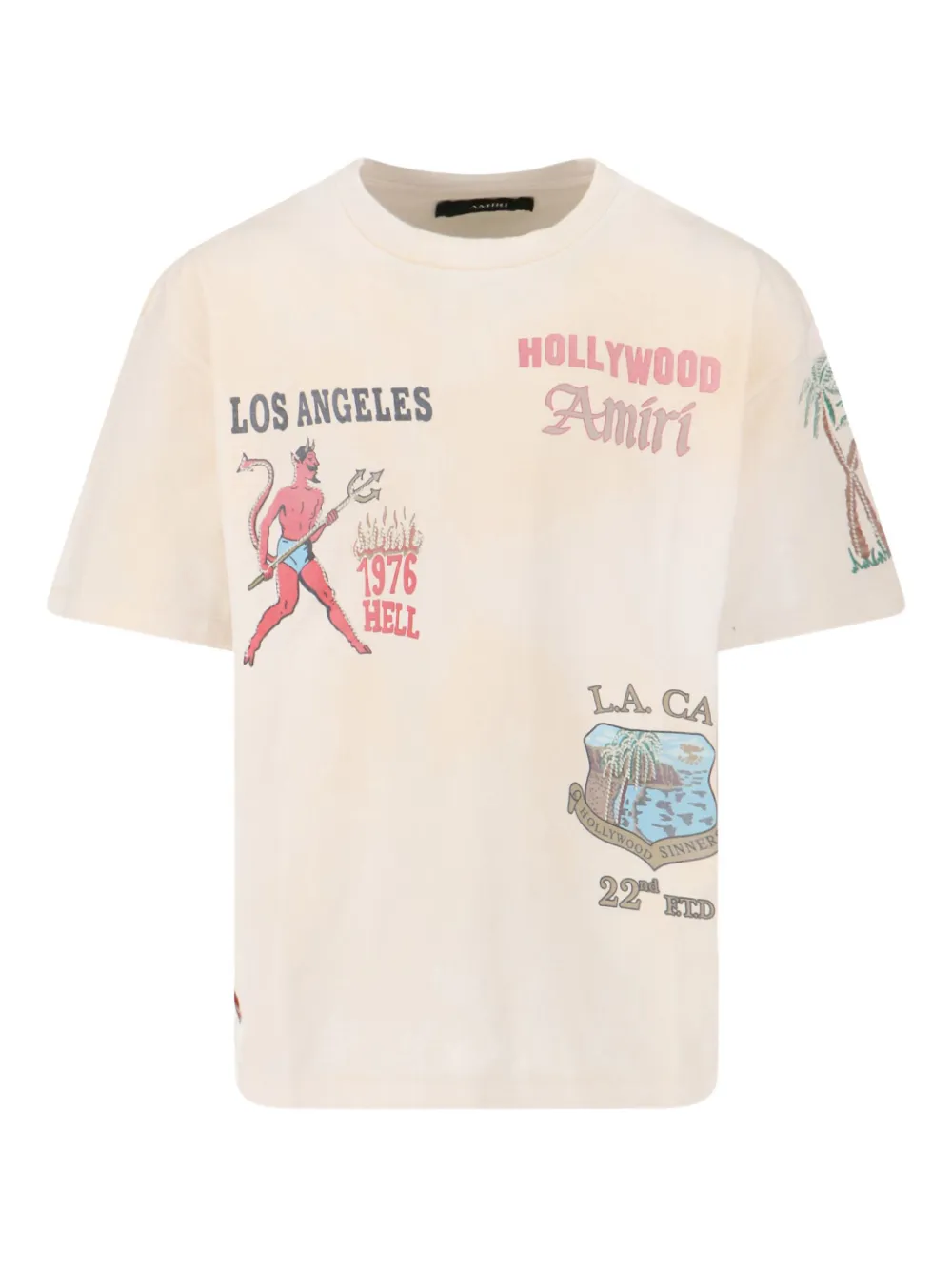AMIRI グラフィック Tシャツ - ニュートラル AMIRI グラフィック Tシャツ - ニュートラル