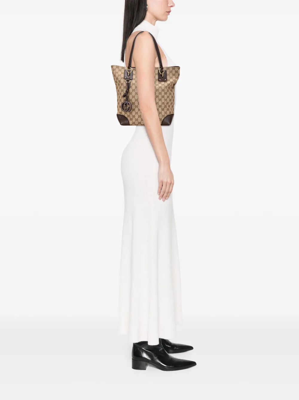 Gucci Pre-Owned 2000-2015 GG Canvas GG Charm tote bag | Pre-Owned | Image 2