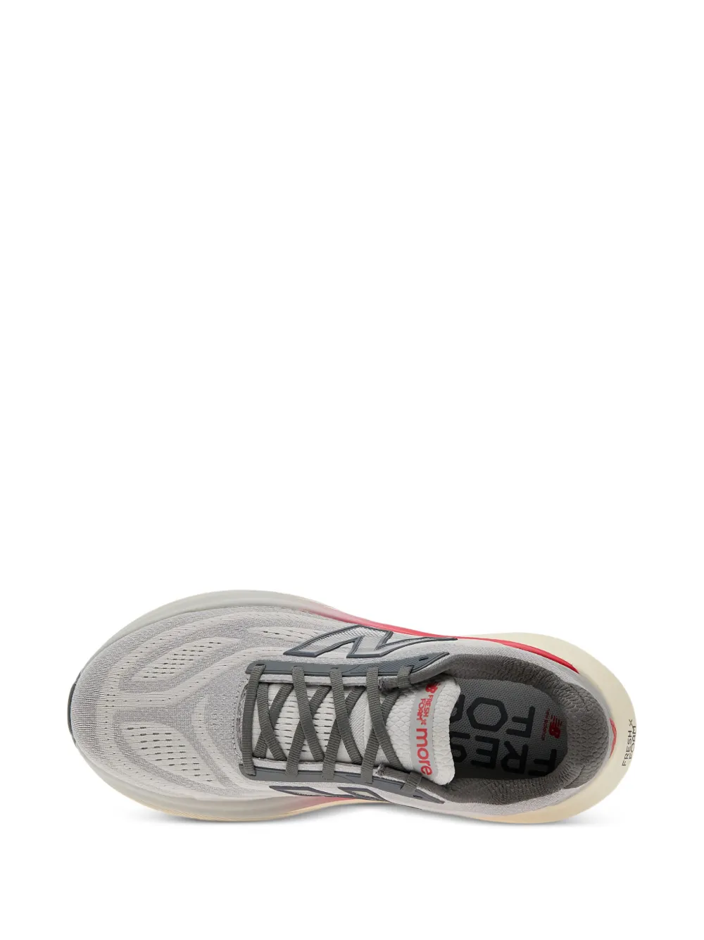 New Balance Fresh Foam X More v6 sneakers met logoprint Grijs