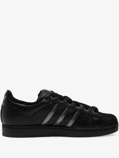 adidas Superstar II shell-toe three-stripe sneakers
