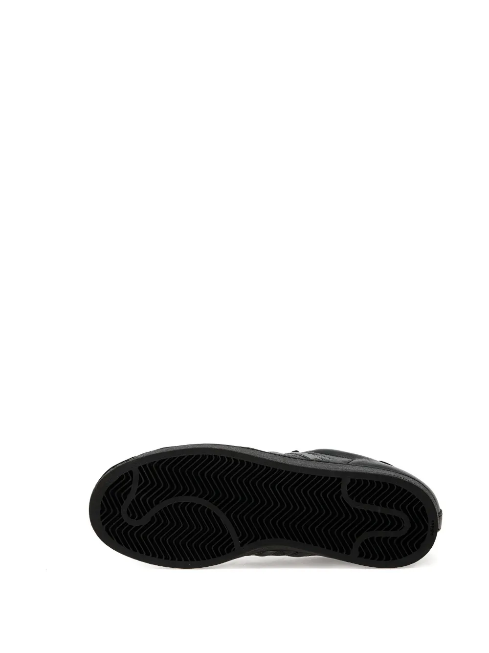 adidas Superstar II shell-toe three-stripe sneakers Black