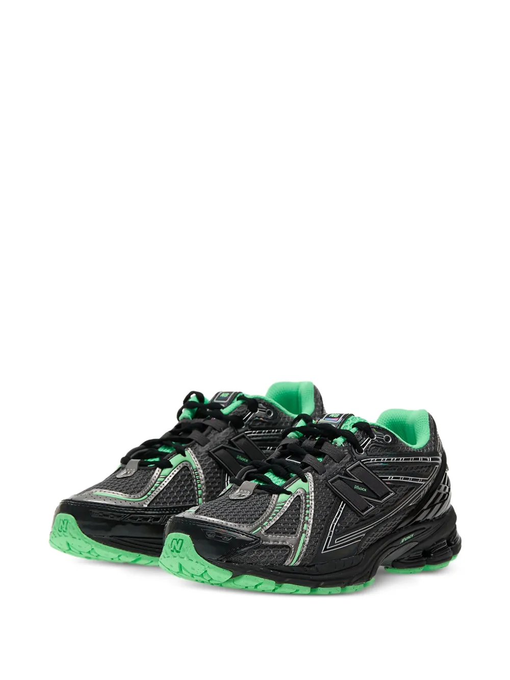 New Balance Sneakers met mesh Zwart