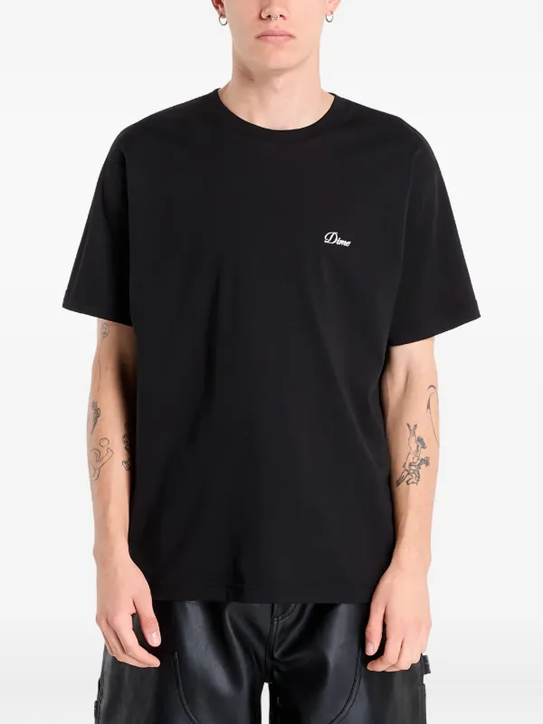 Dime フロントロゴ Tシャツ ブラック タグ付き Dime ロゴ Tシャツ | ブラック | FARFETCH JP