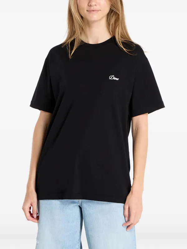Dime フロントロゴ Tシャツ ブラック タグ付き Dime ロゴ Tシャツ | ブラック | FARFETCH JP