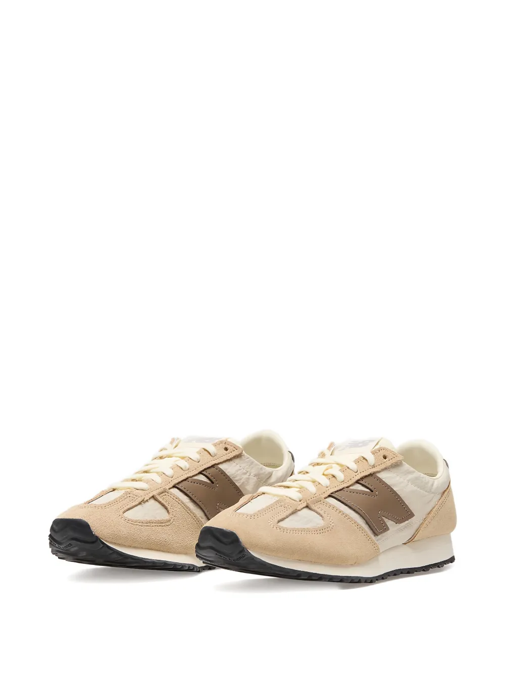 New Balance 471 suede lace-up low-top sneakers Neutrals