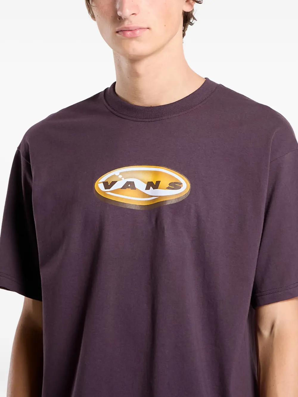 Vans 3d Logo-graphic T-shirt In Purple