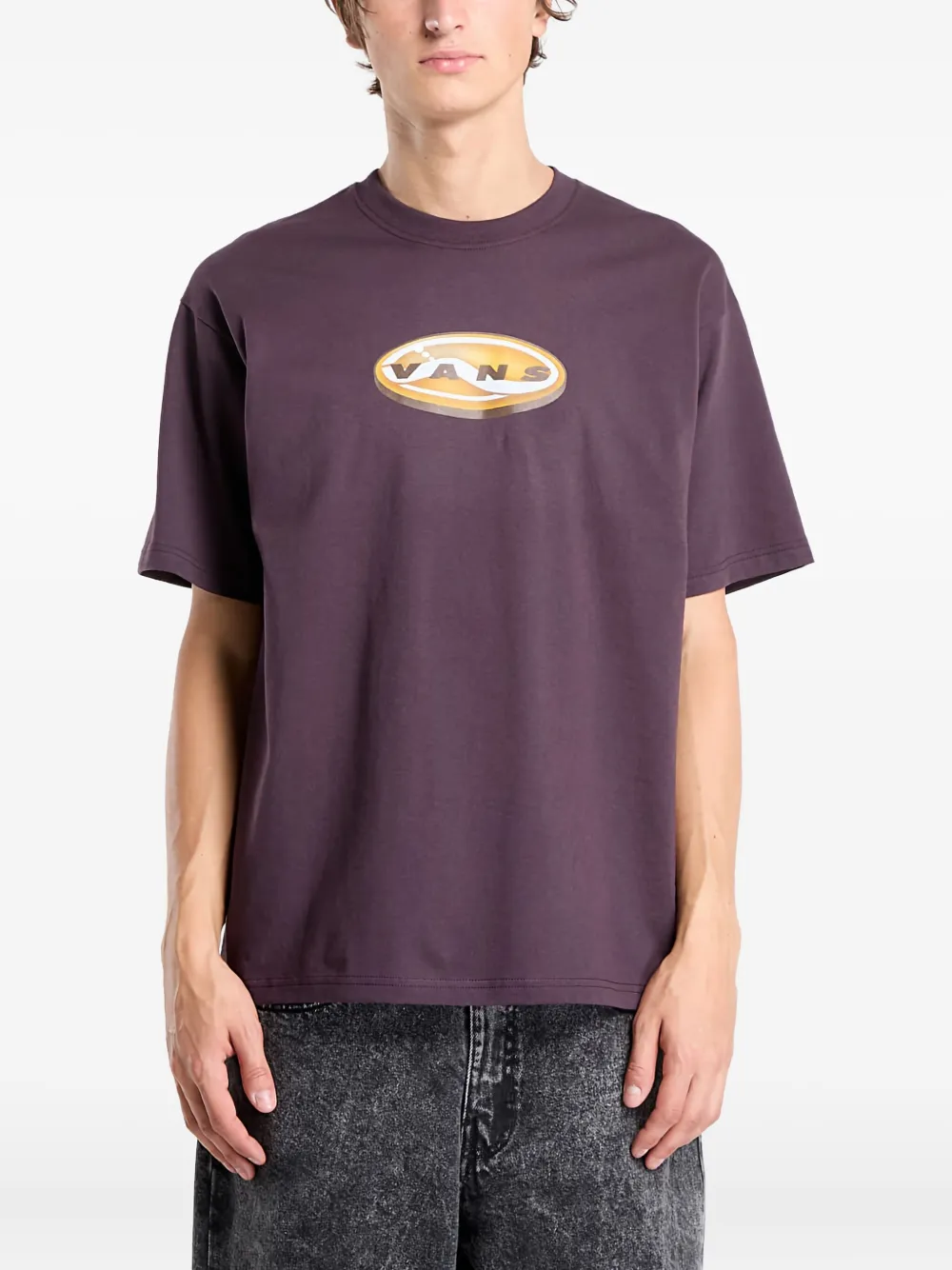 Vans 3d Logo-graphic T-shirt In Purple