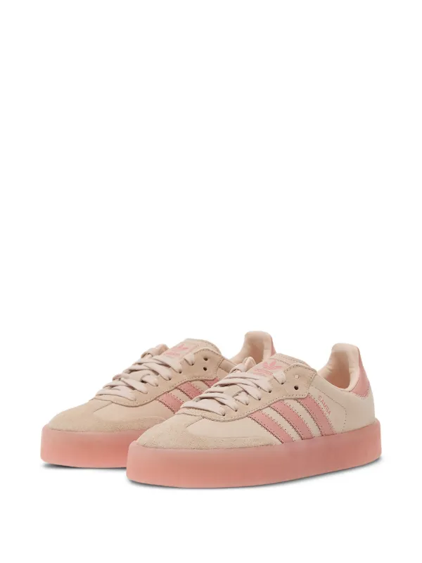 Adidas Samba スリーストライプ スニーカー | ピンク | FARFETCH JP