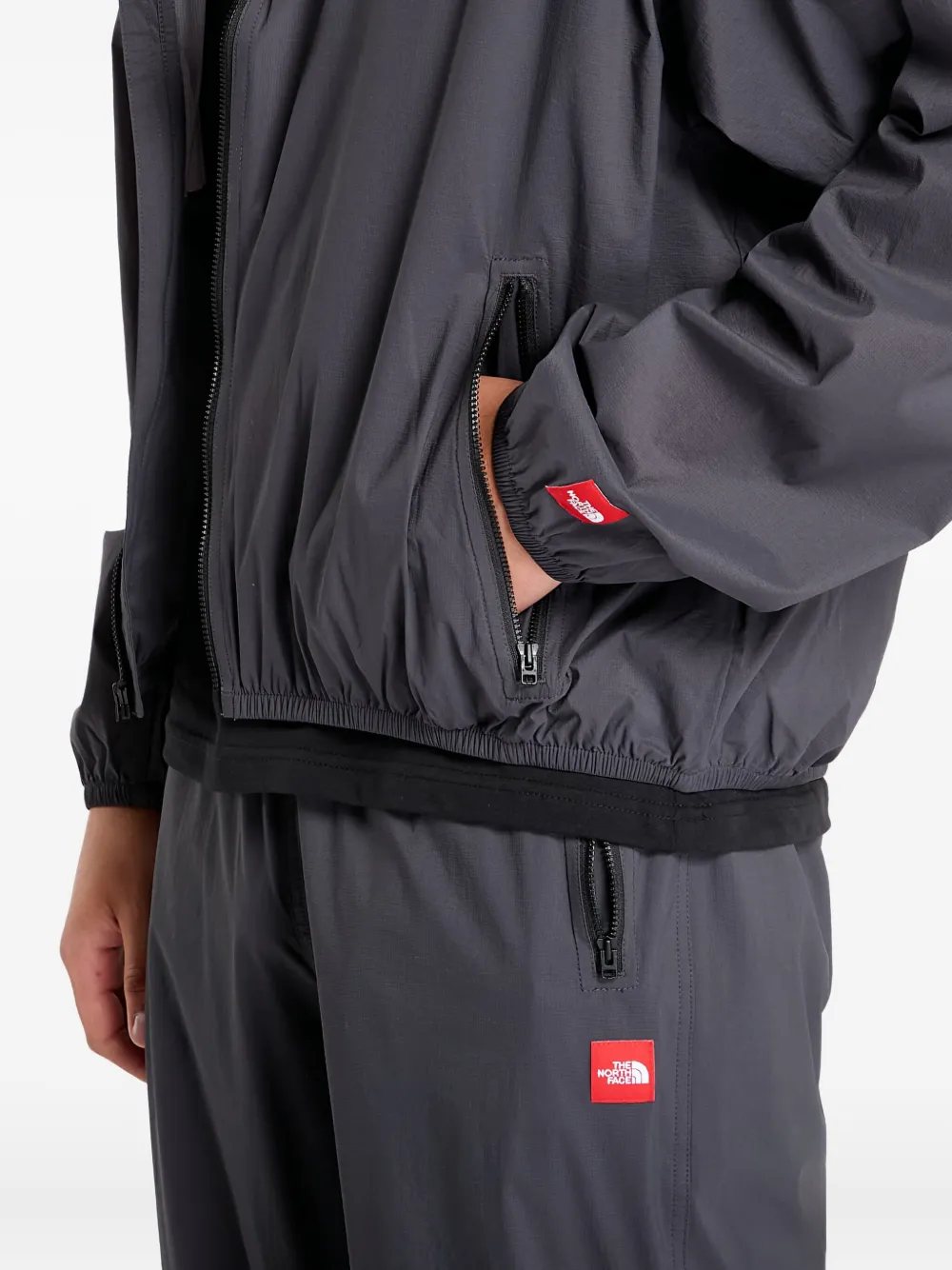 The North Face Jack met logopatch Blauw