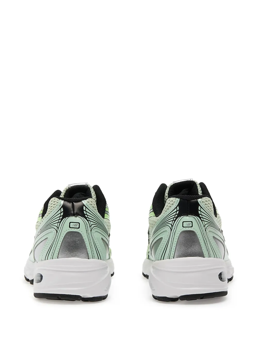 New Balance 740 sneakers met mesh vlakken Groen