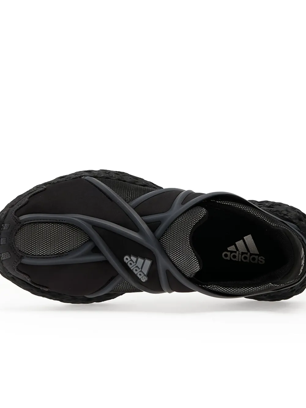 adidas Zponge Flux sneakers met gekruiste bandjes Zwart