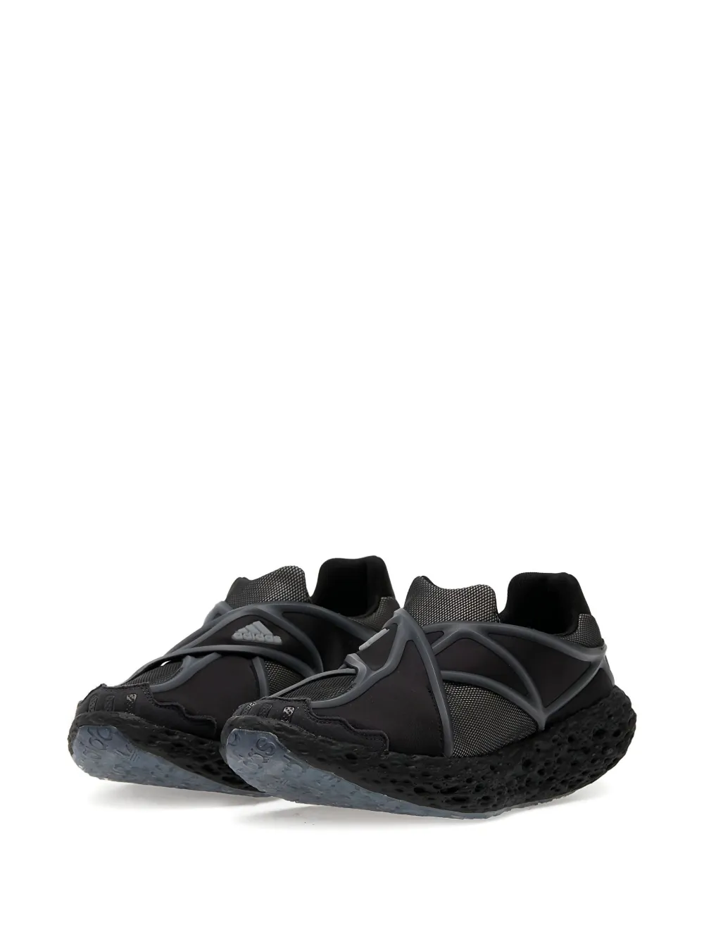 adidas Zponge Flux sneakers met gekruiste bandjes Zwart
