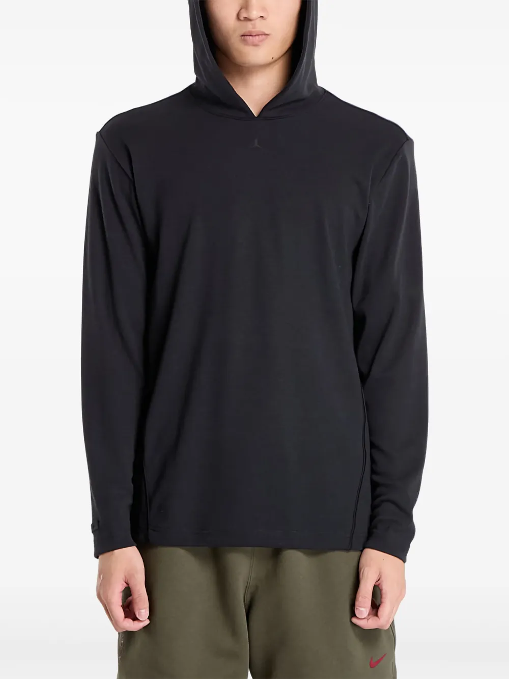 Jordan long-sleeve golf hoodie | Black | Image 1